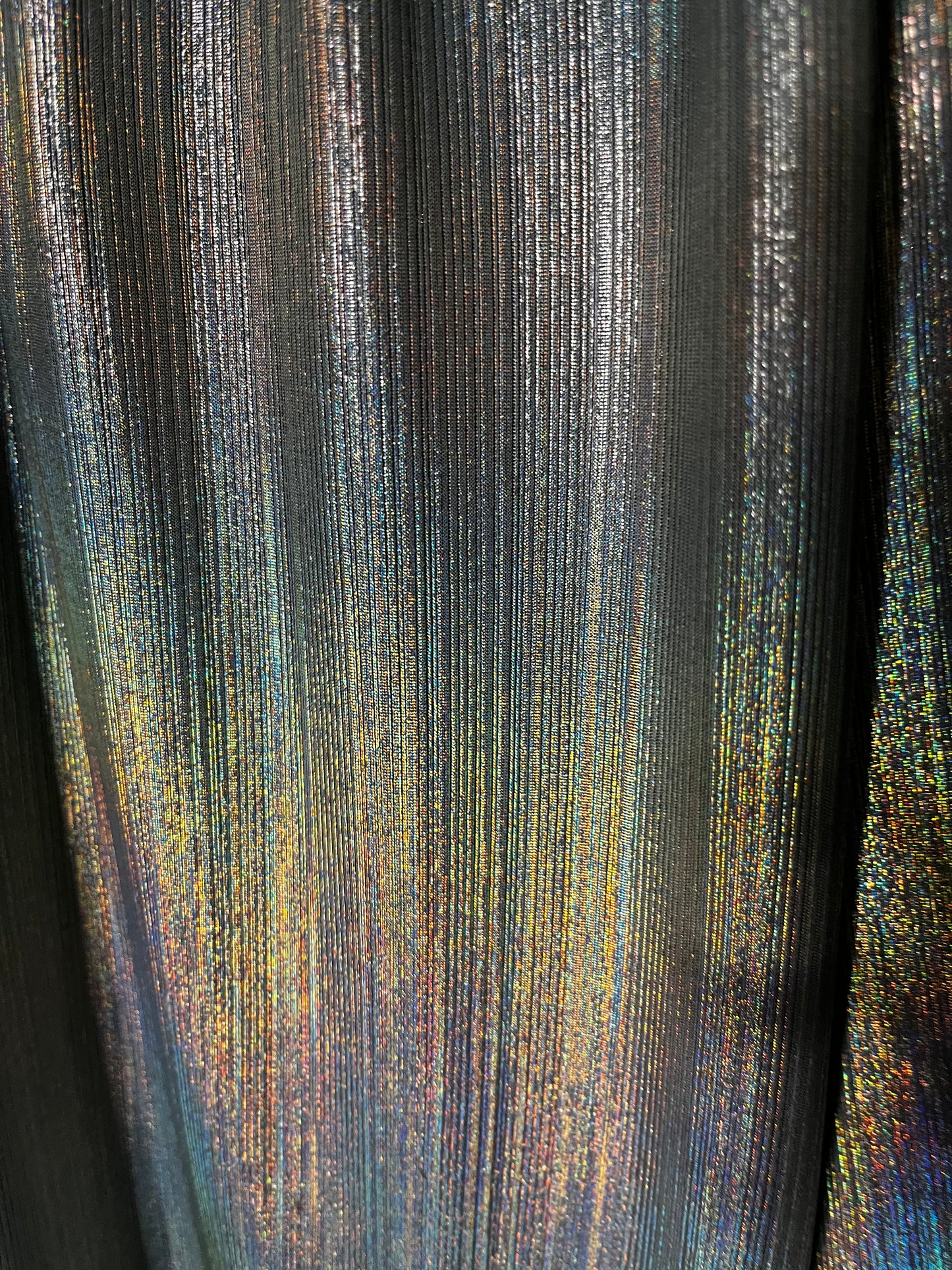 Let it Shine| Silver Wide Leg Lurex Pants