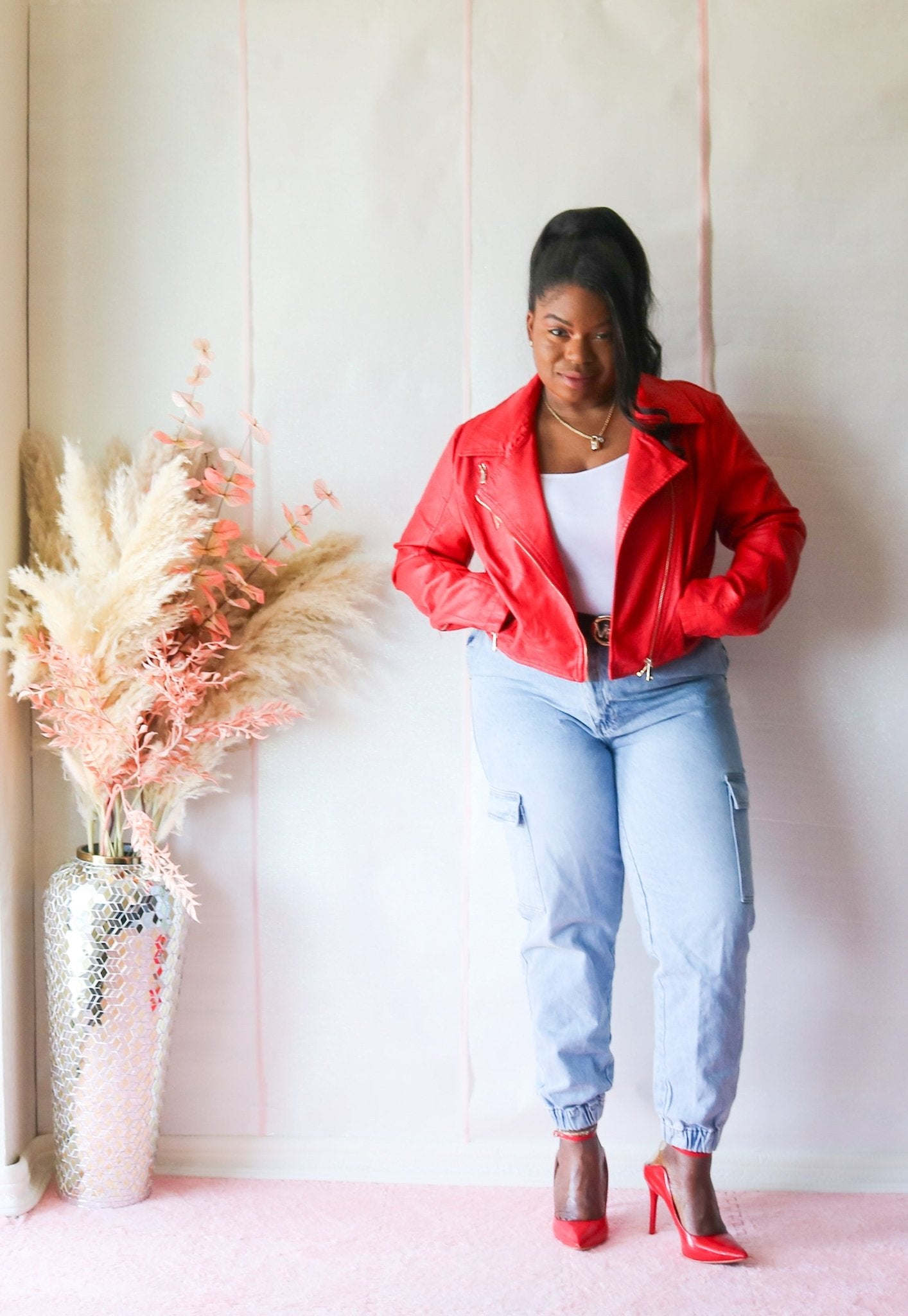 Lady in Red Jacket - House Of Mone