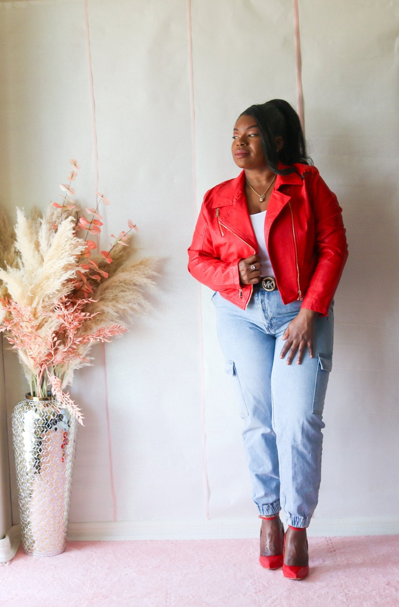 Lady in Red Jacket - House Of Mone